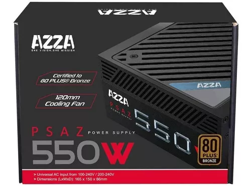 550W 80+ Bronze Azza